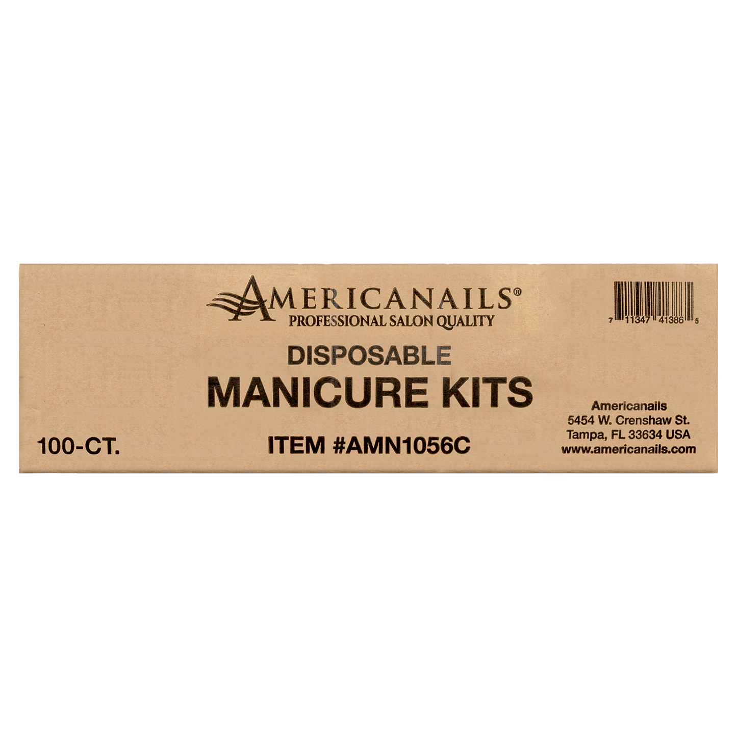 Americanails Disposable Manicure Kit 100ct Case
