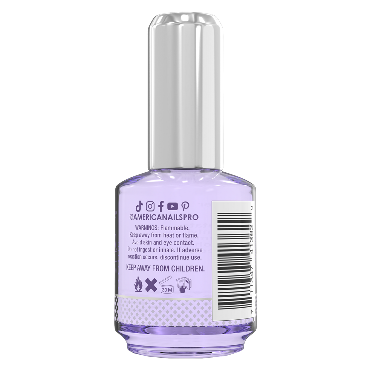 Americanails GlossLock Fast Dry Top Coat .5oz