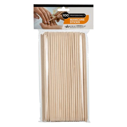Americanails Birchwood Manicure Stick 100ct