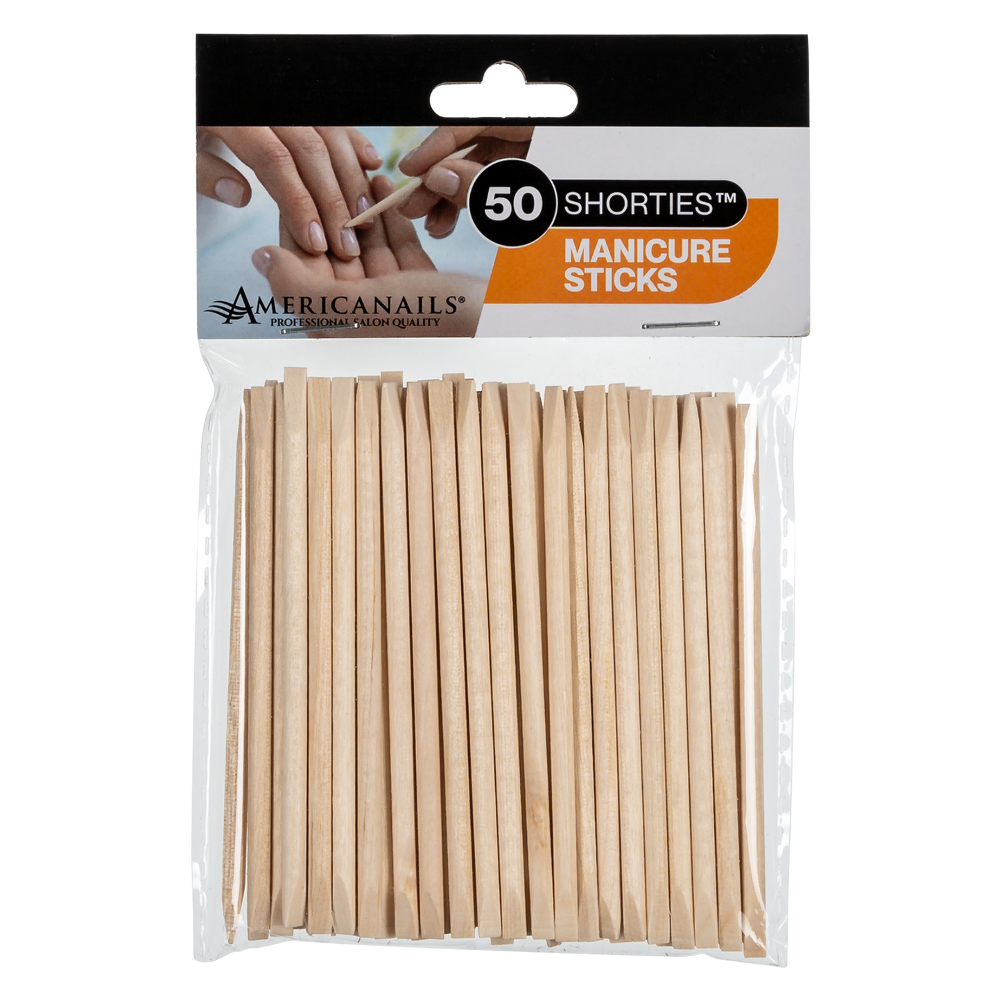 Shorties Birchwood Manicure Stick 50ct