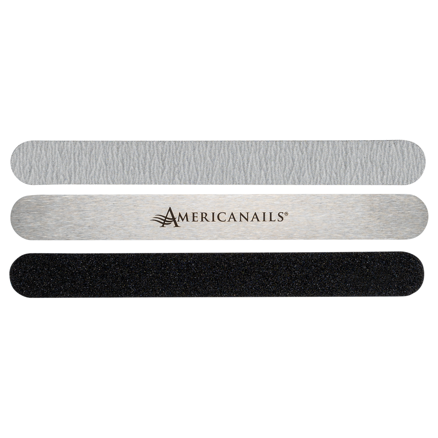 Lima de uñas de acero inoxidable Americanails con estuche