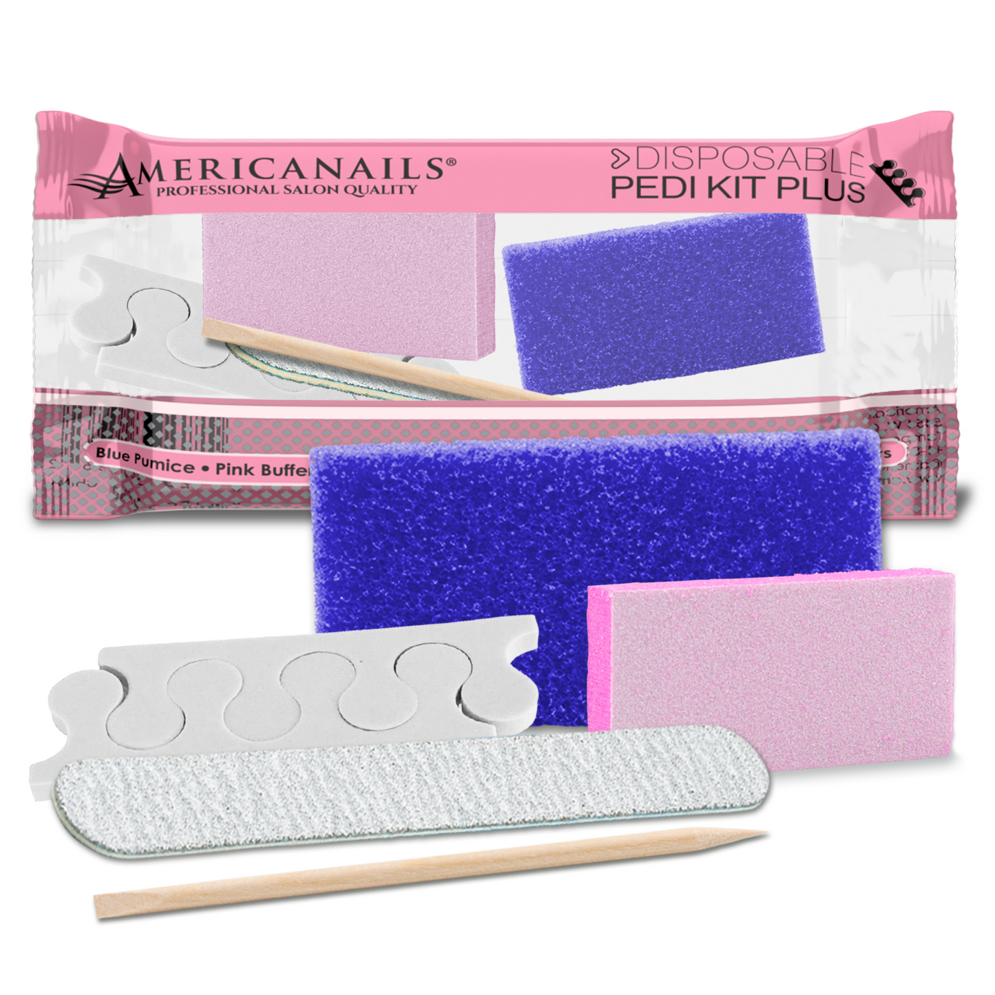 Kit de pedicura desechable Americanails (caja de 100 unidades)