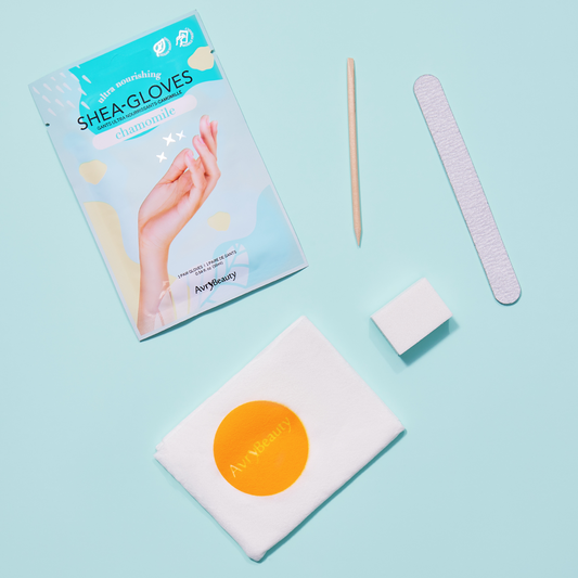 Kit de manicura desechable todo en uno AvryBeauty | Manzanilla