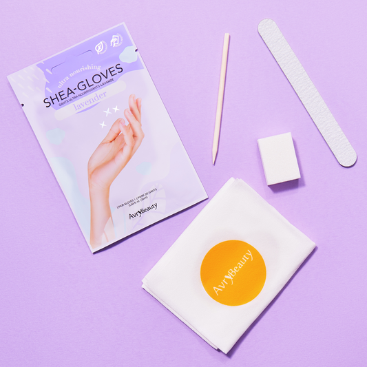 Kit de manicura desechable todo en uno AvryBeauty | Lavanda