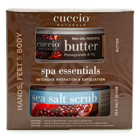 Cuccio Spa Essentials Kit | Pomegranate & Fig