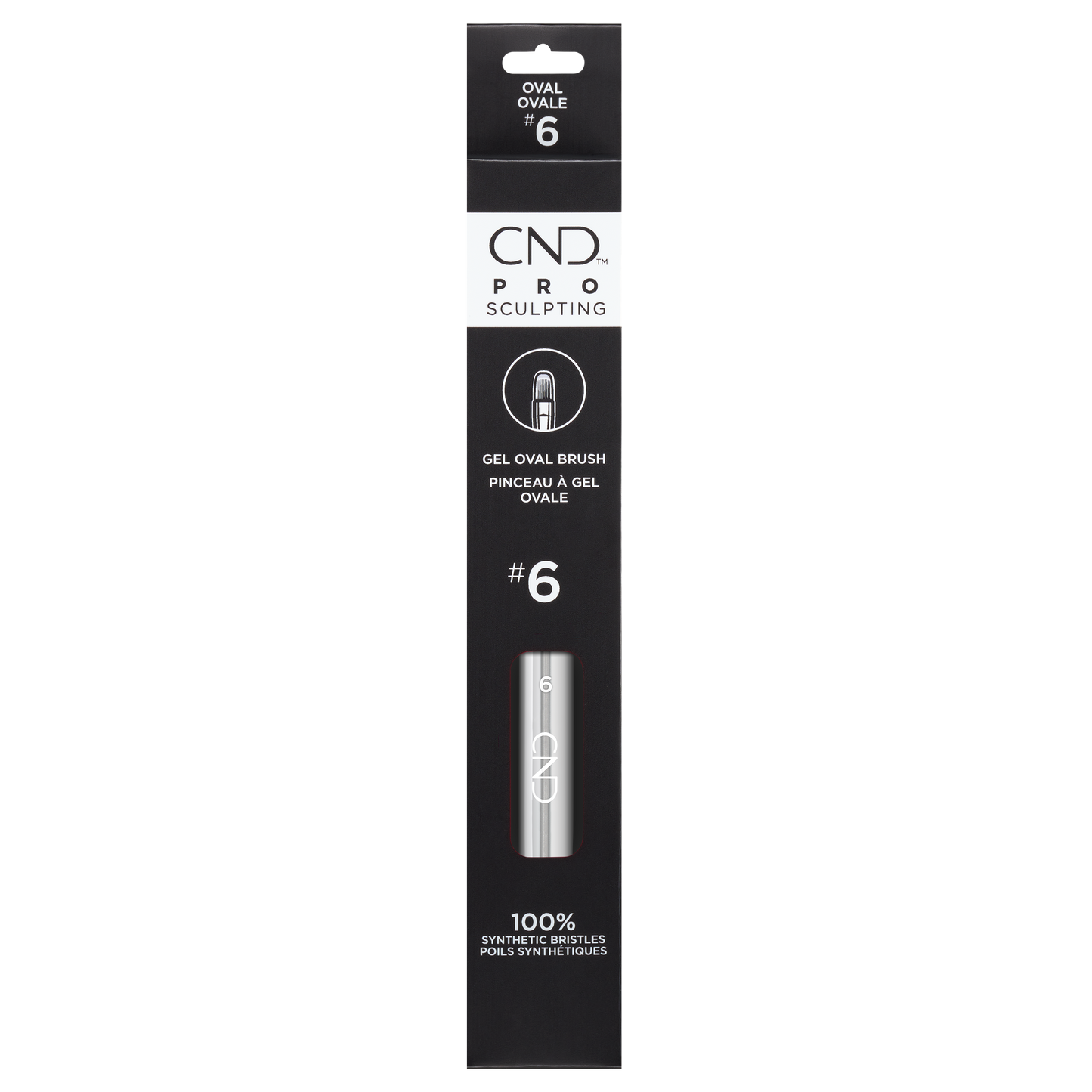 CND Pro Sculpting Gel Brush #6