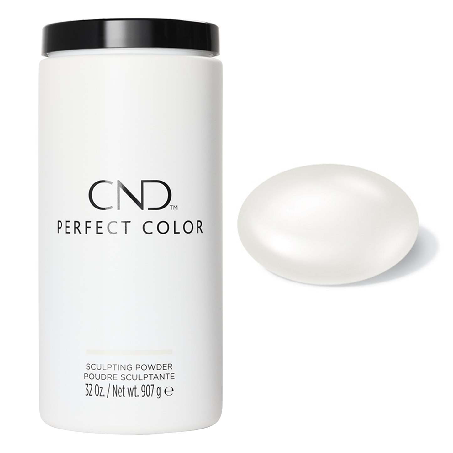 Polvo de color perfecto CND | Transparente 32 oz