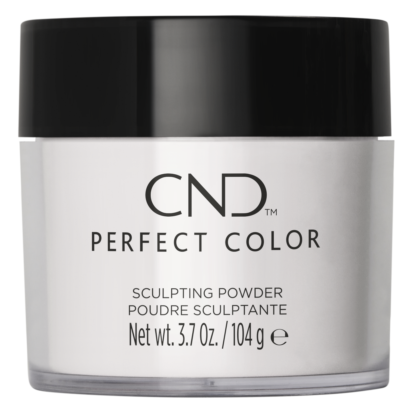 Polvo CND Perfect Color | Blanco puro opaco, 100 g