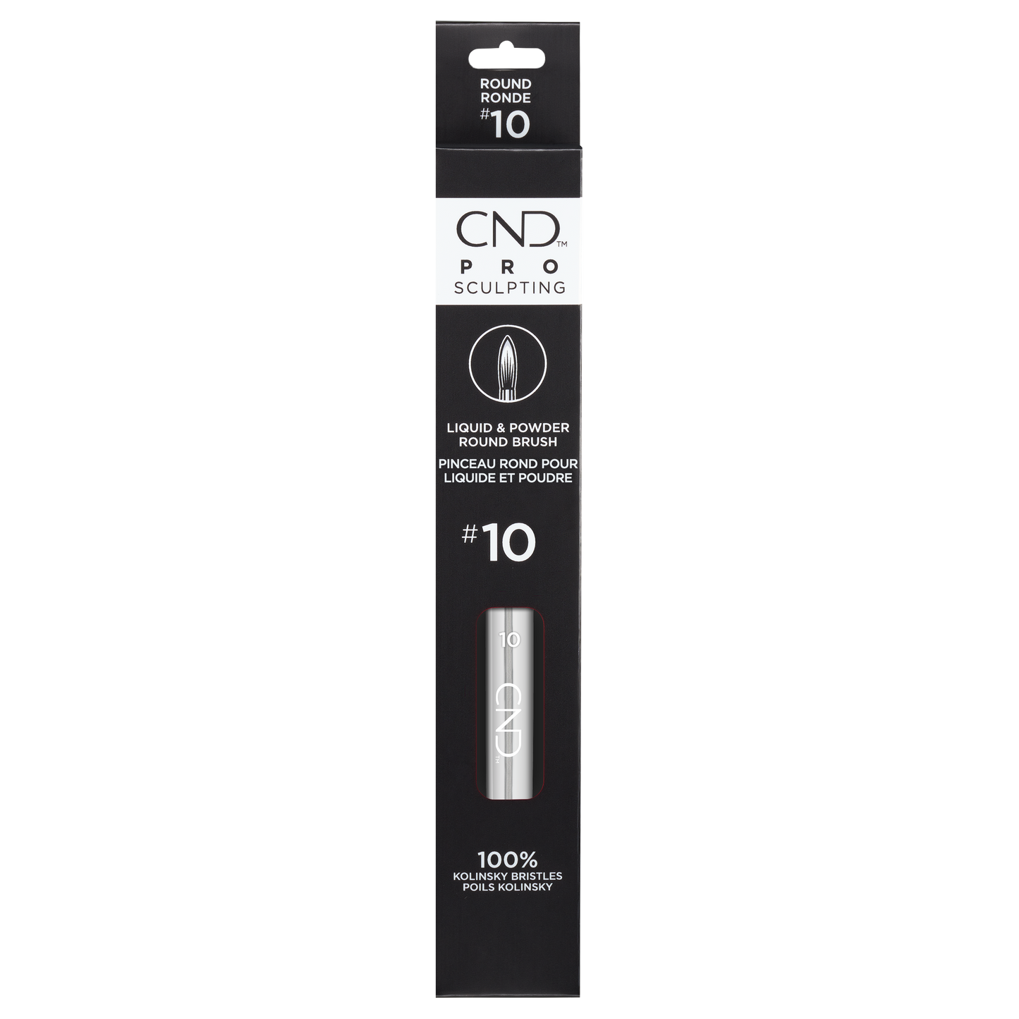 Brocha CND Pro Sculpting L&P n.° 10