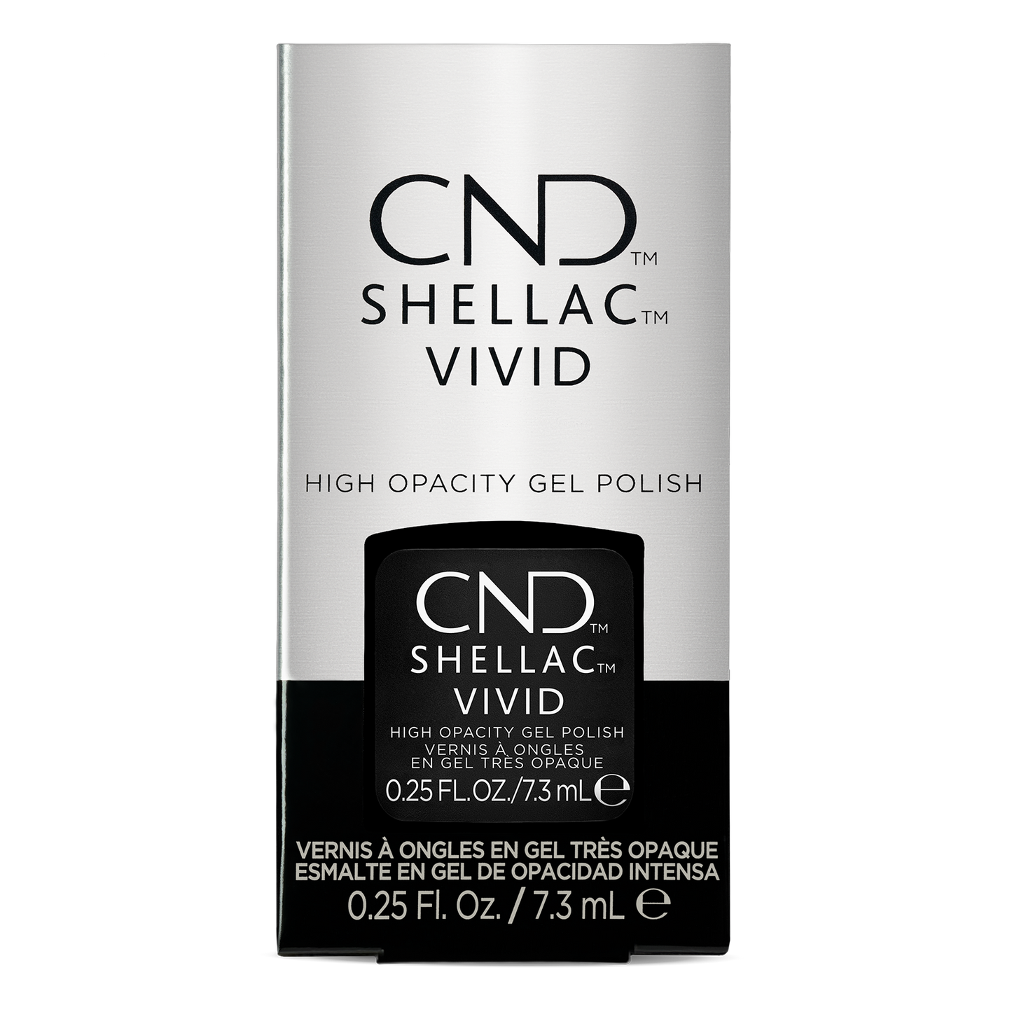 CND Shellac | Black Tuxedo .25oz