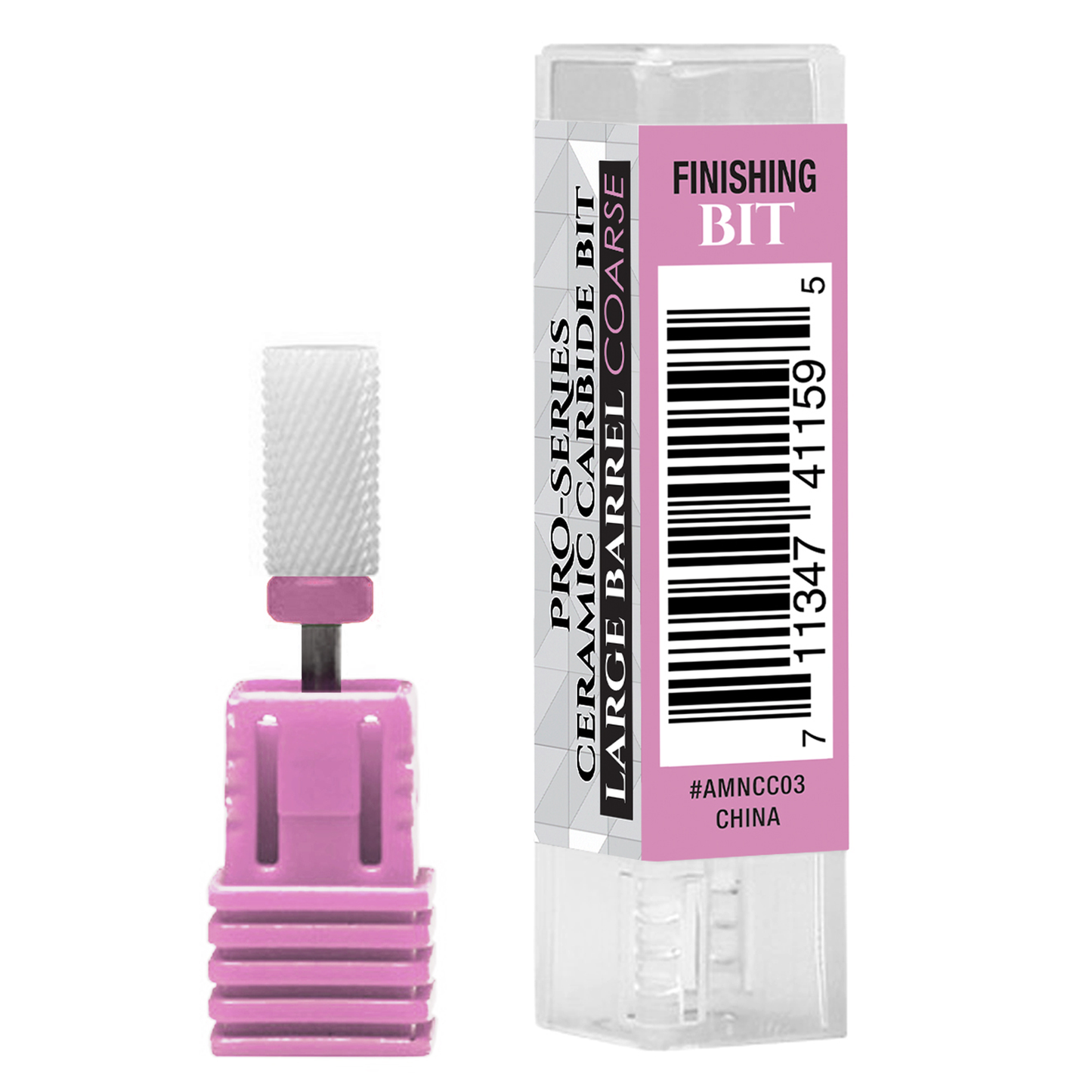 Americanails Pro-Series Ceramic Carbide Bit | Large Barrel Coarse