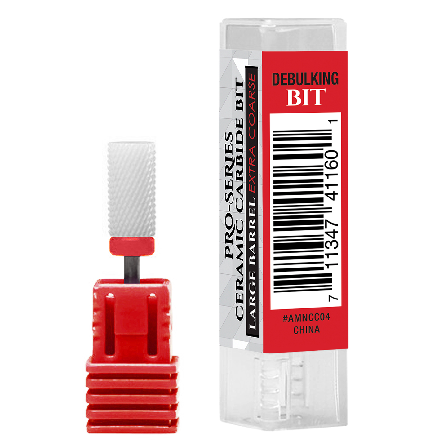 Americanails Pro-Series Ceramic Carbide Bit | Large Barrel Extra Coarse