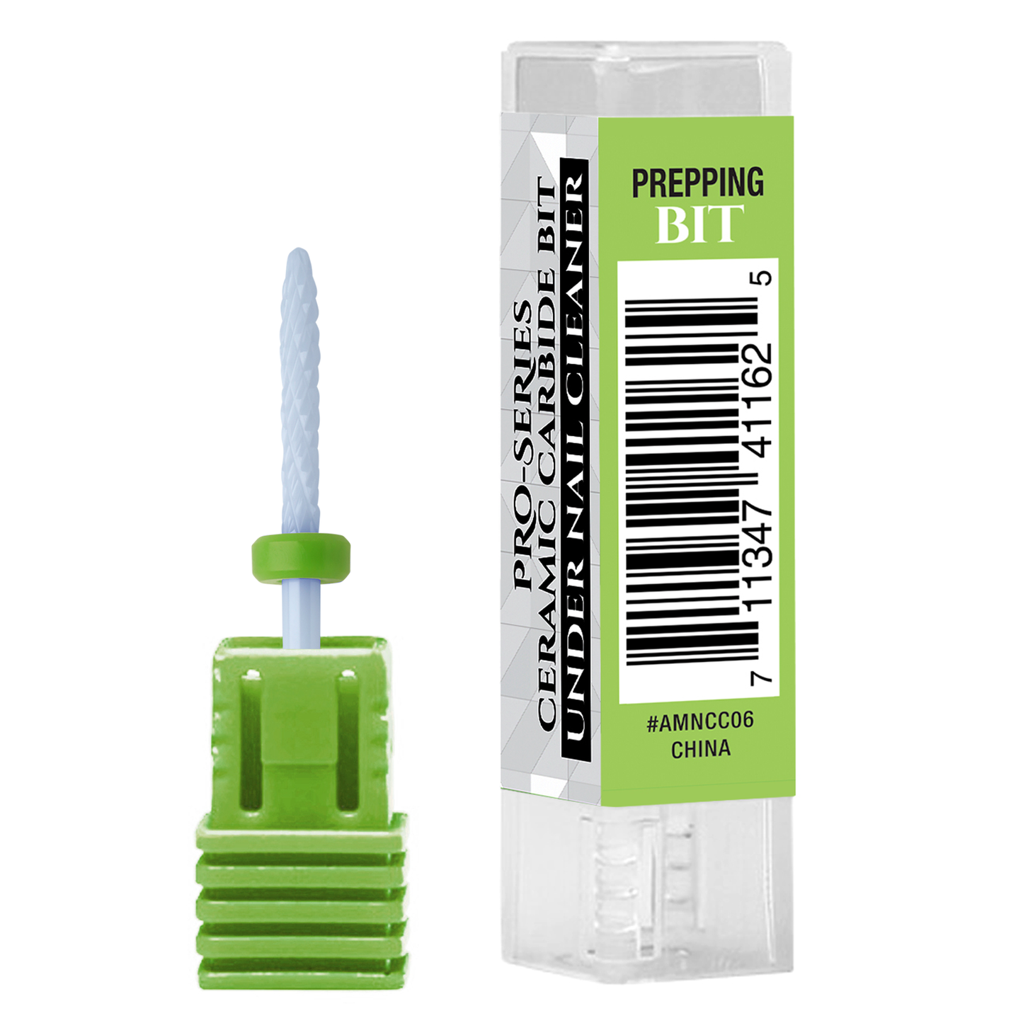Broca de carburo cerámico Americanails Pro-Series | Limpiador para uñas