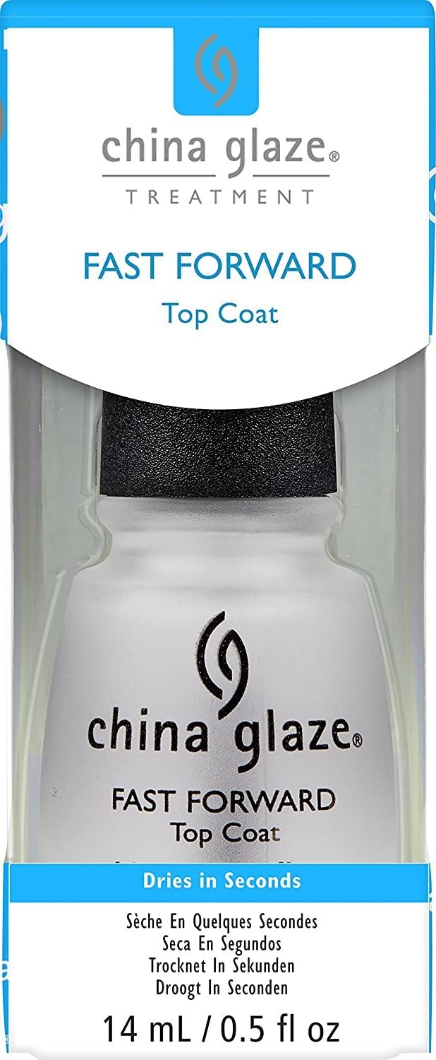 China Glaze Fast Forward Top Coat .5oz