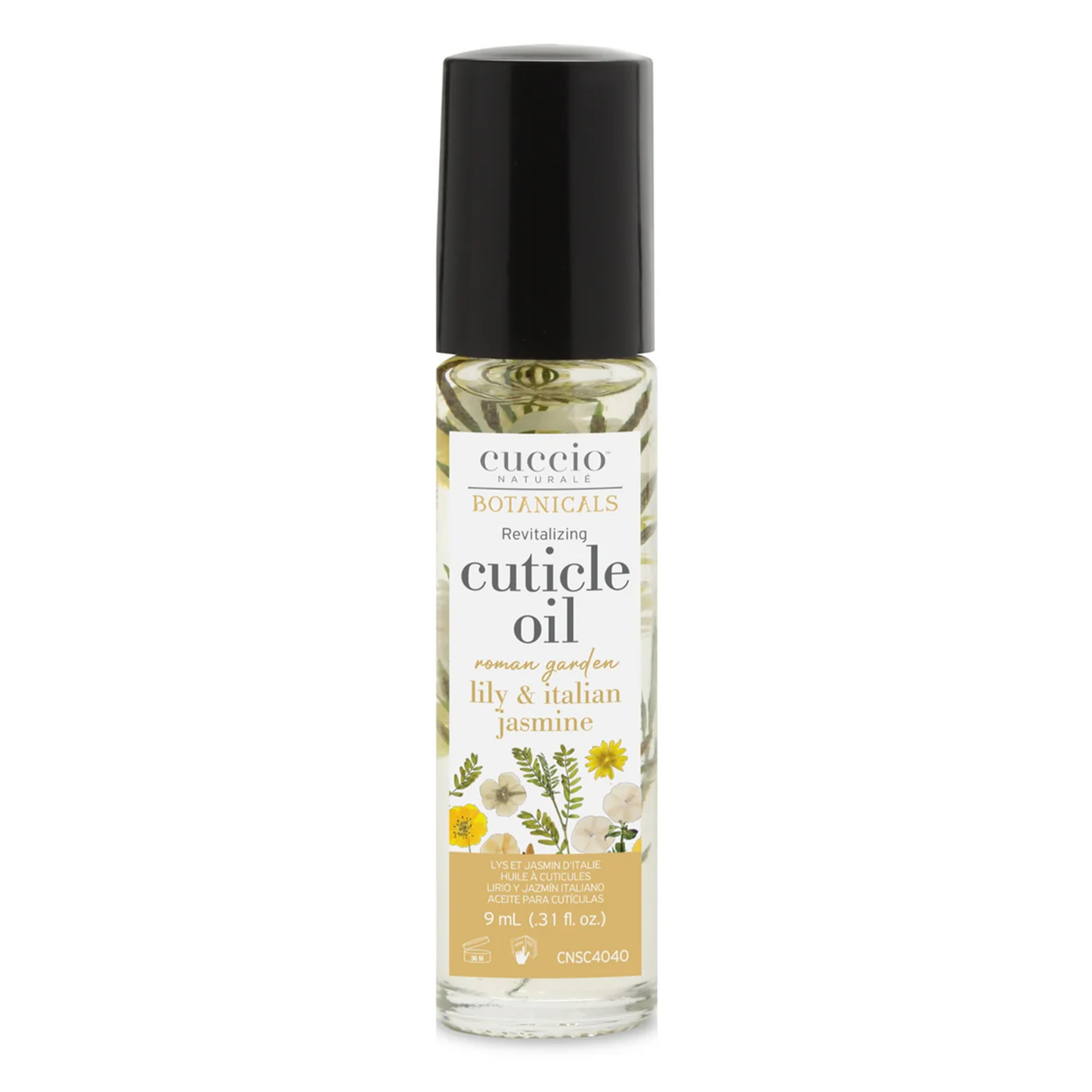 Cuccio Roman Garden Roll-On Cuticle Oil .31oz