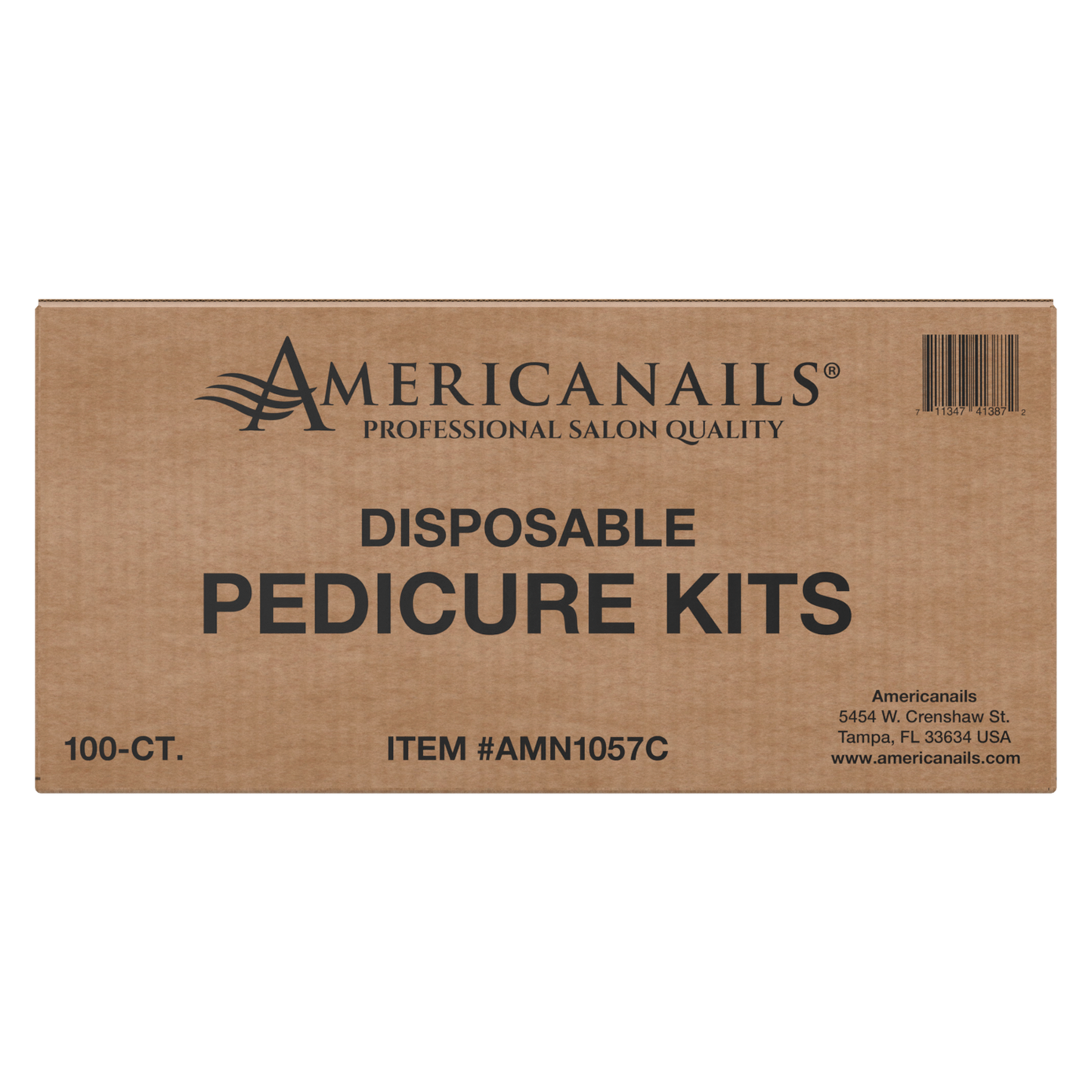 Americanails Disposable Pedicure Kit 100ct Case