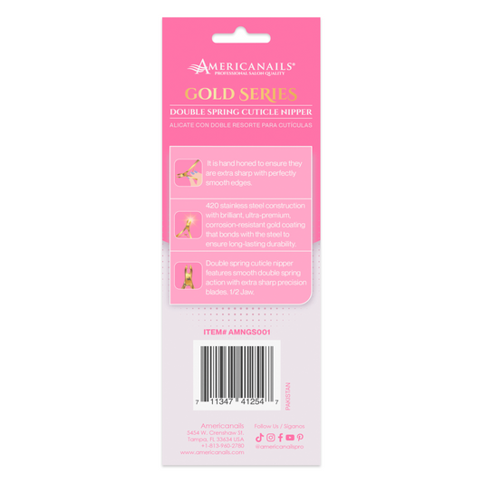 Americanails Gold Series Double Spring Nipper