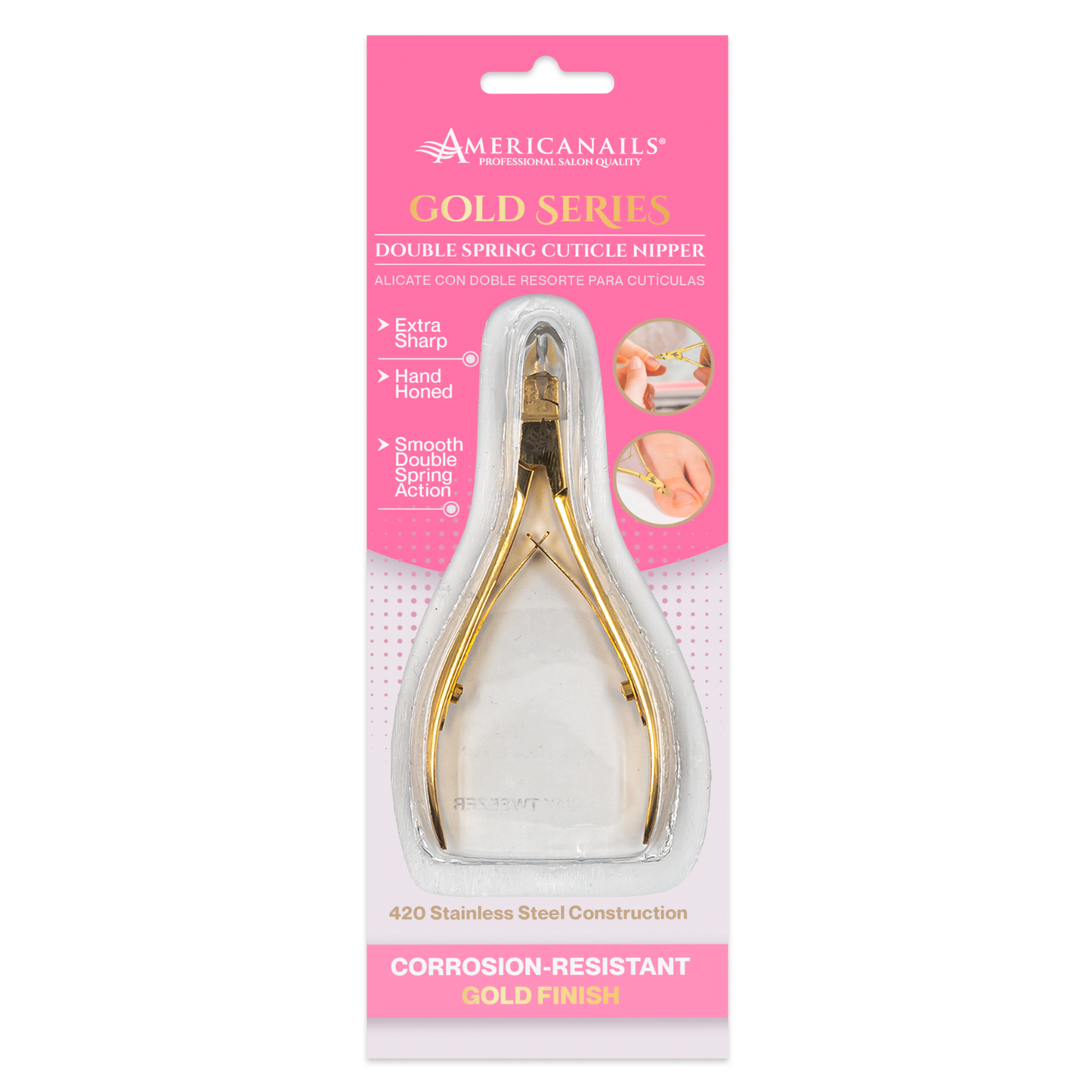 Americanails Gold Series Double Spring Nipper