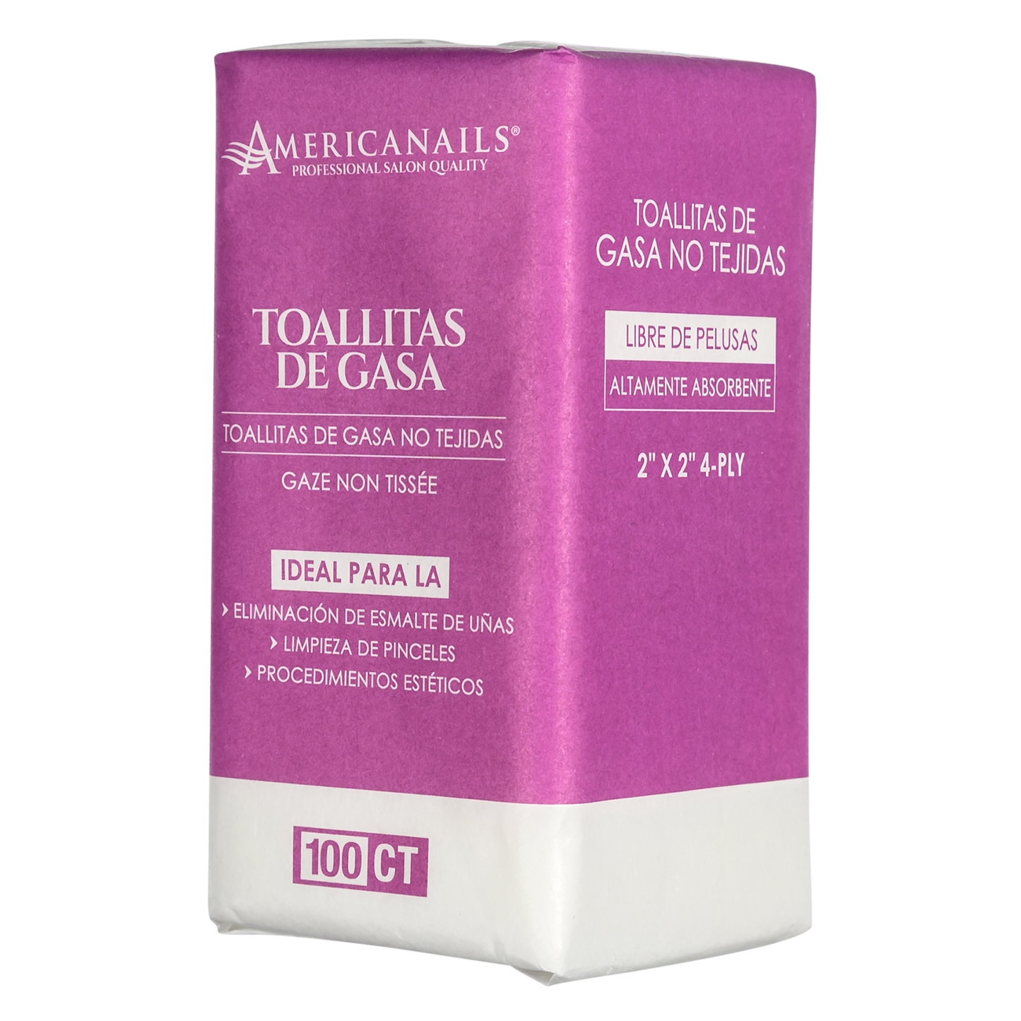 Americanails EZ Gauze Wipes 100ct