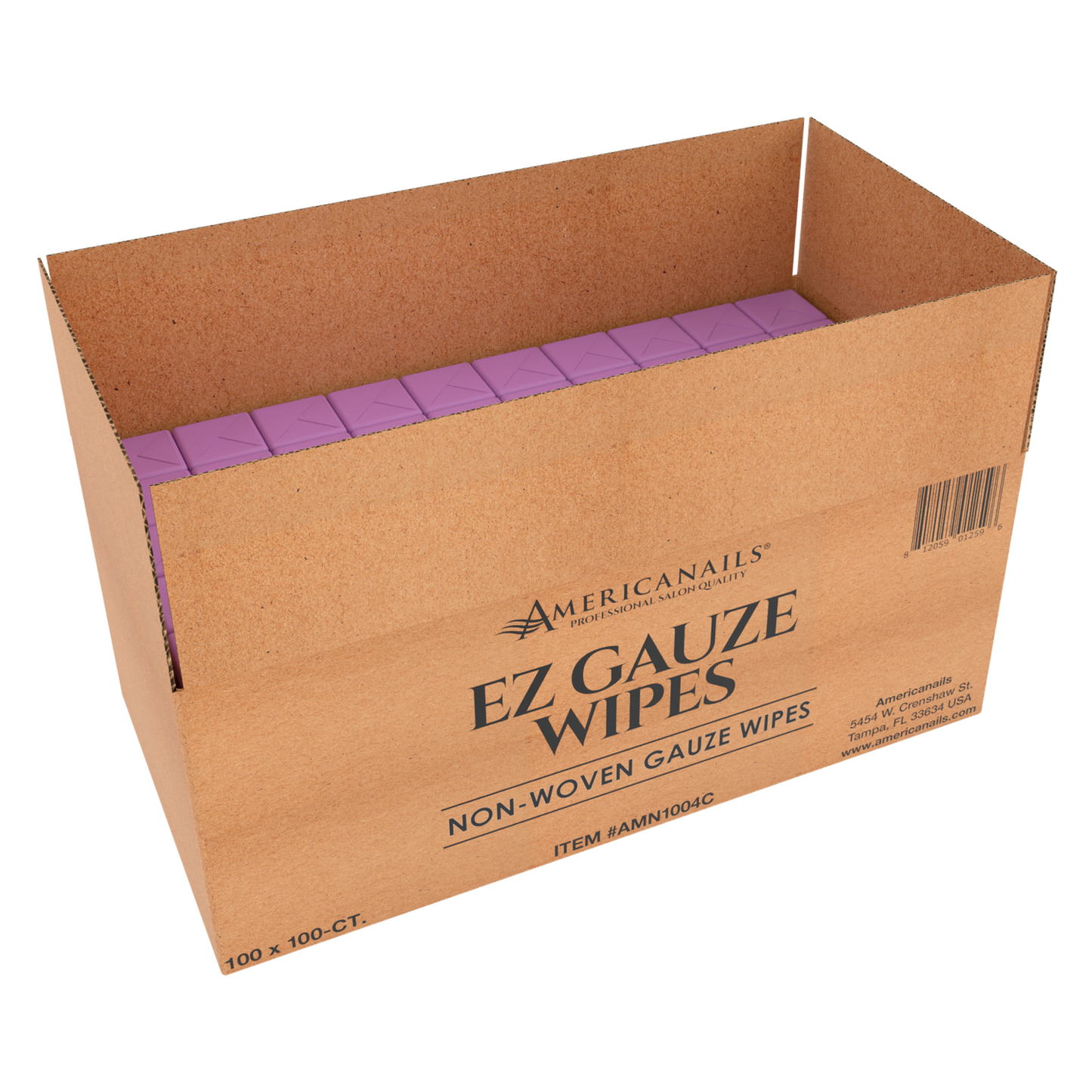 Americanails EZ Gauze Wipes Case 10,000ct