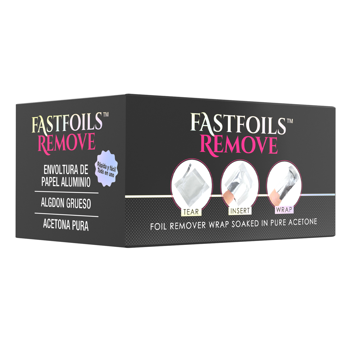 Americanails FastFoils REMOVE 100 unidades