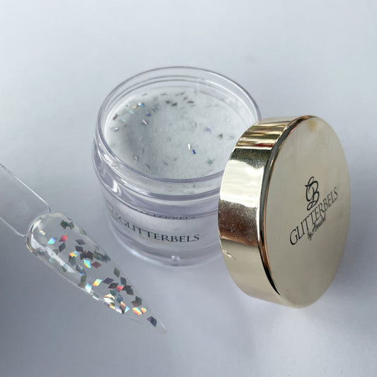 Glitterbels Acrylic Powder | Diamond Shards 1oz