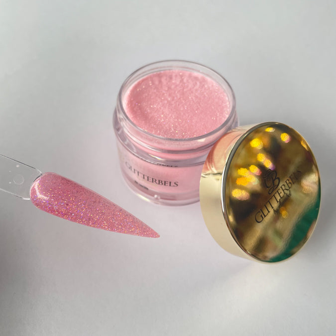 Glitterbels Acrylic Powder | Pink Jelly 1oz