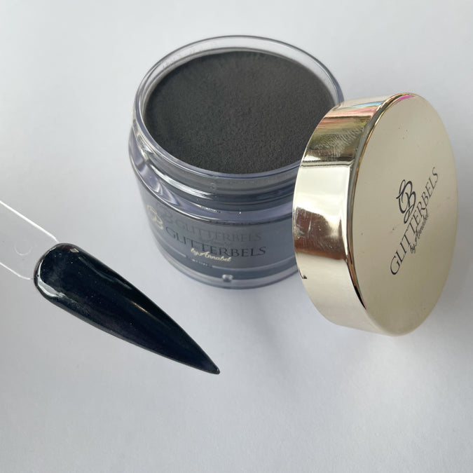 Glitterbels Acrylic Powder | Carbon Black 1oz