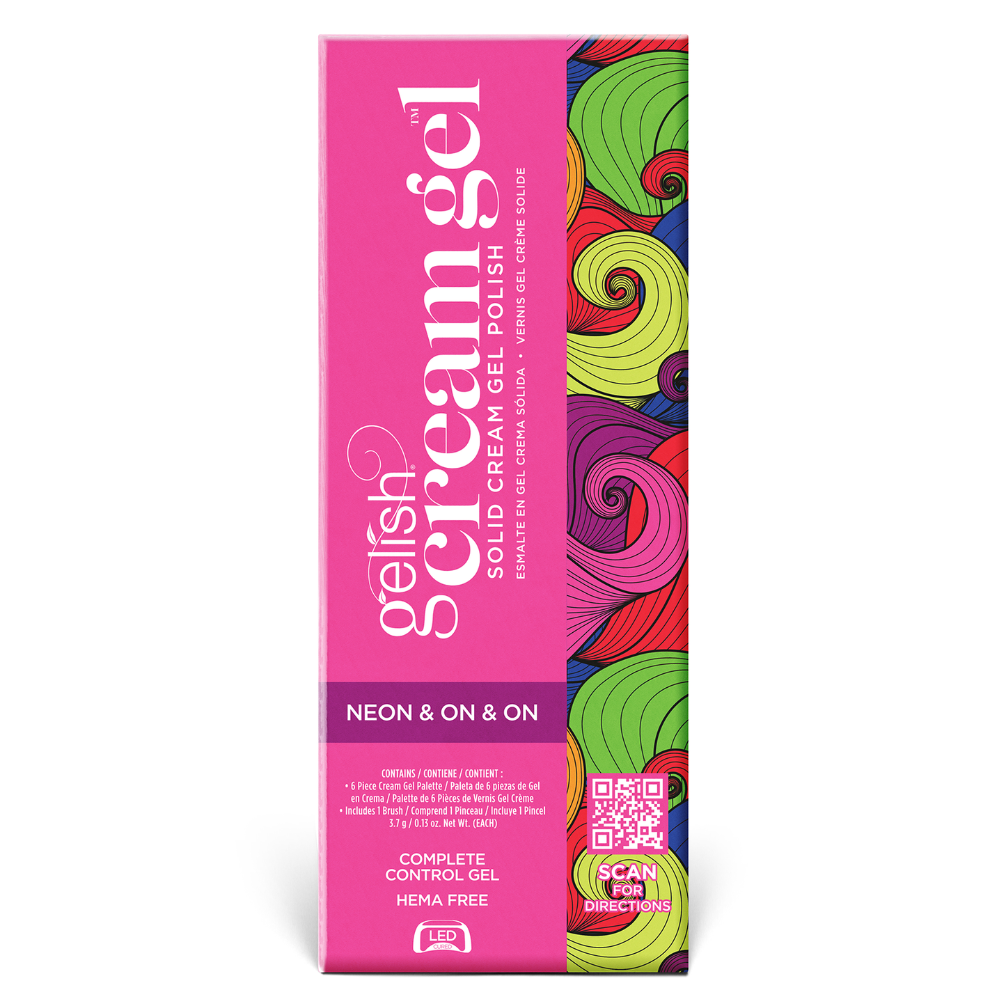 Gelish Cream Gel Palette | Neon & On & On