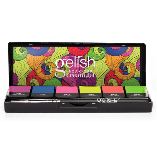 Gelish Cream Gel Palette | Neon & On & On
