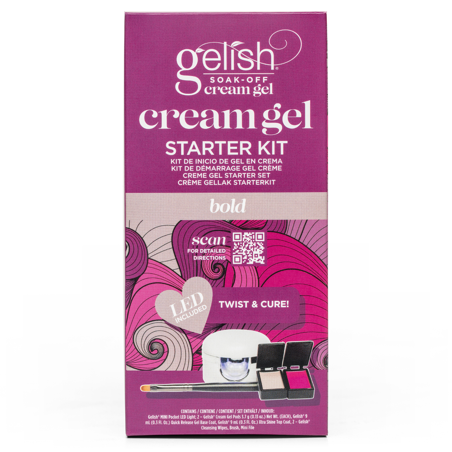 Gelish Cream Gel Starter Kit | Bold
