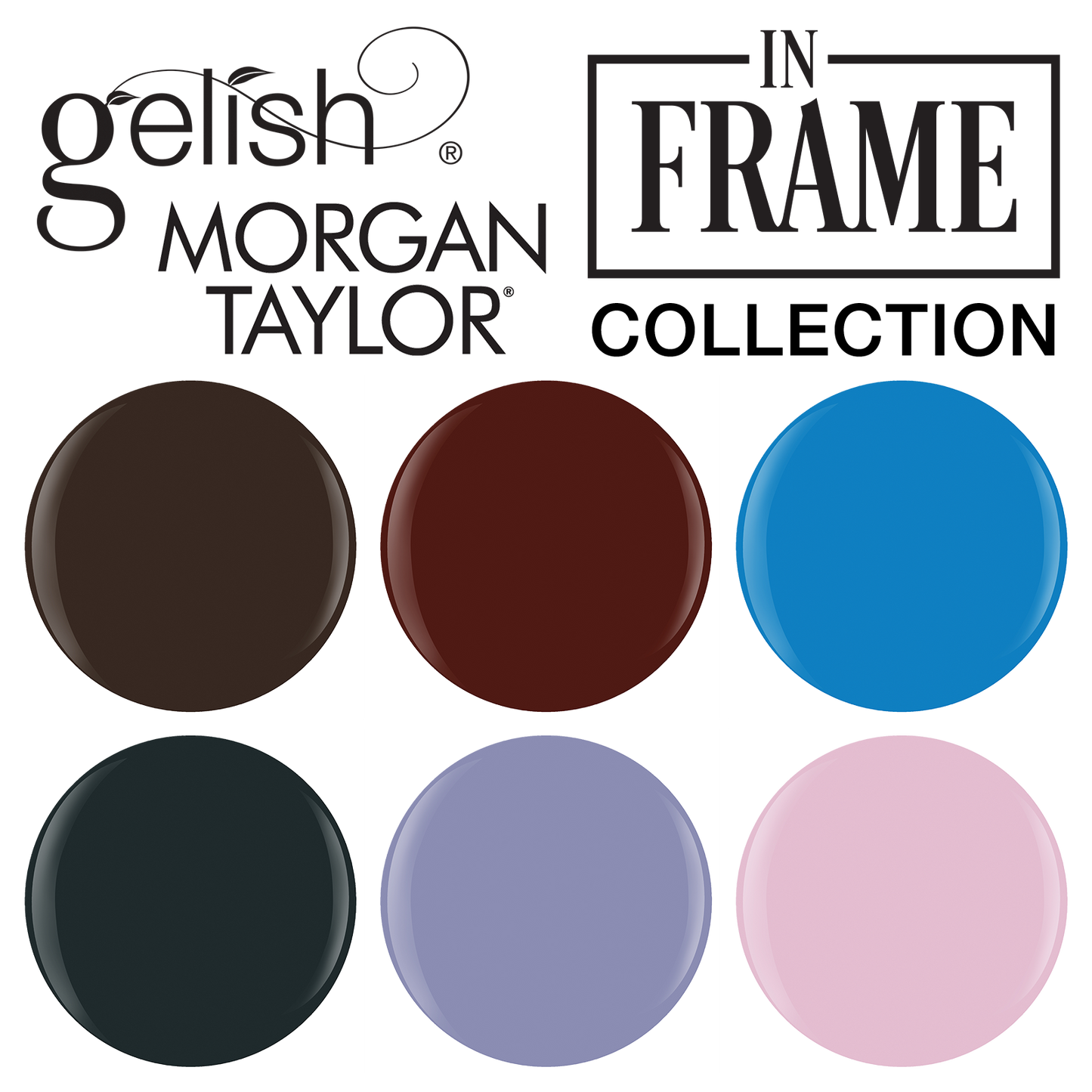 Morgan Taylor In Frame Collection Display 12ct