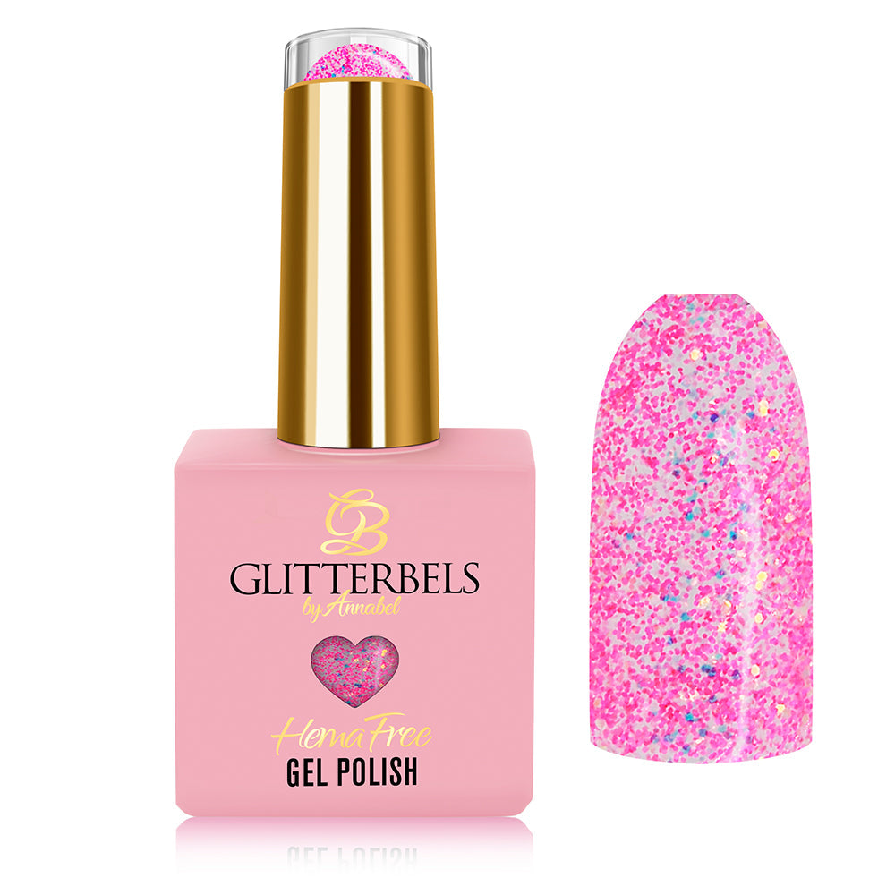 Glitterbels Hema-Free Gel Polish | Pink Fizz .58oz
