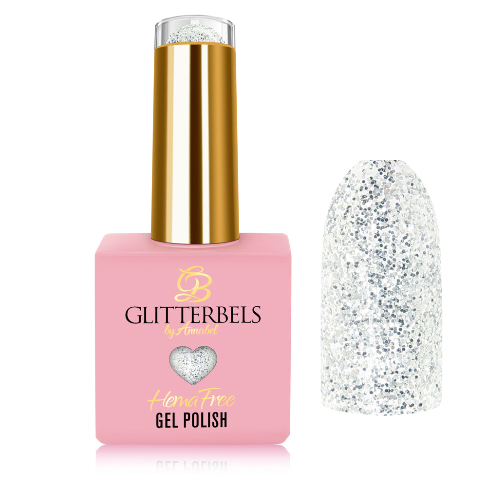 Glitterbels Hema-Free Gel Polish | Snow Cone.58oz