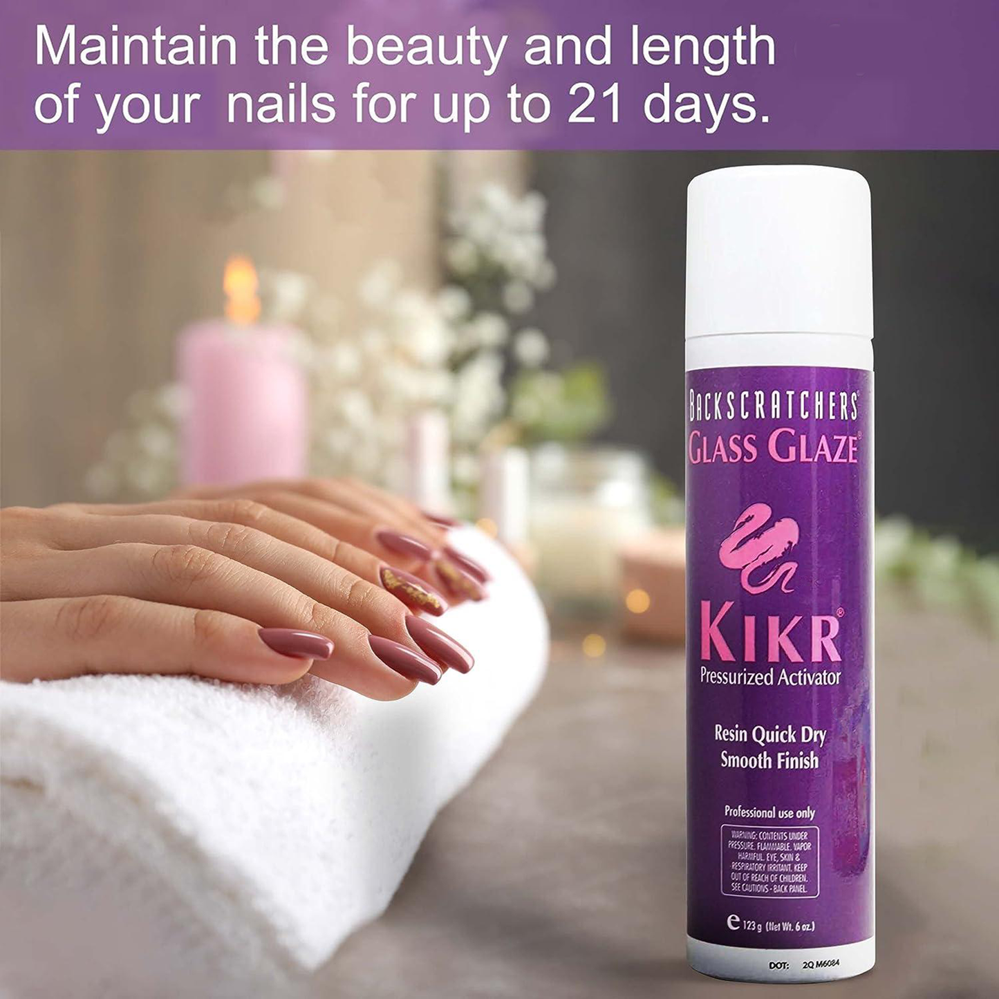 Backscratchers Glass Glaze Kikr Pressurized Activator 6oz