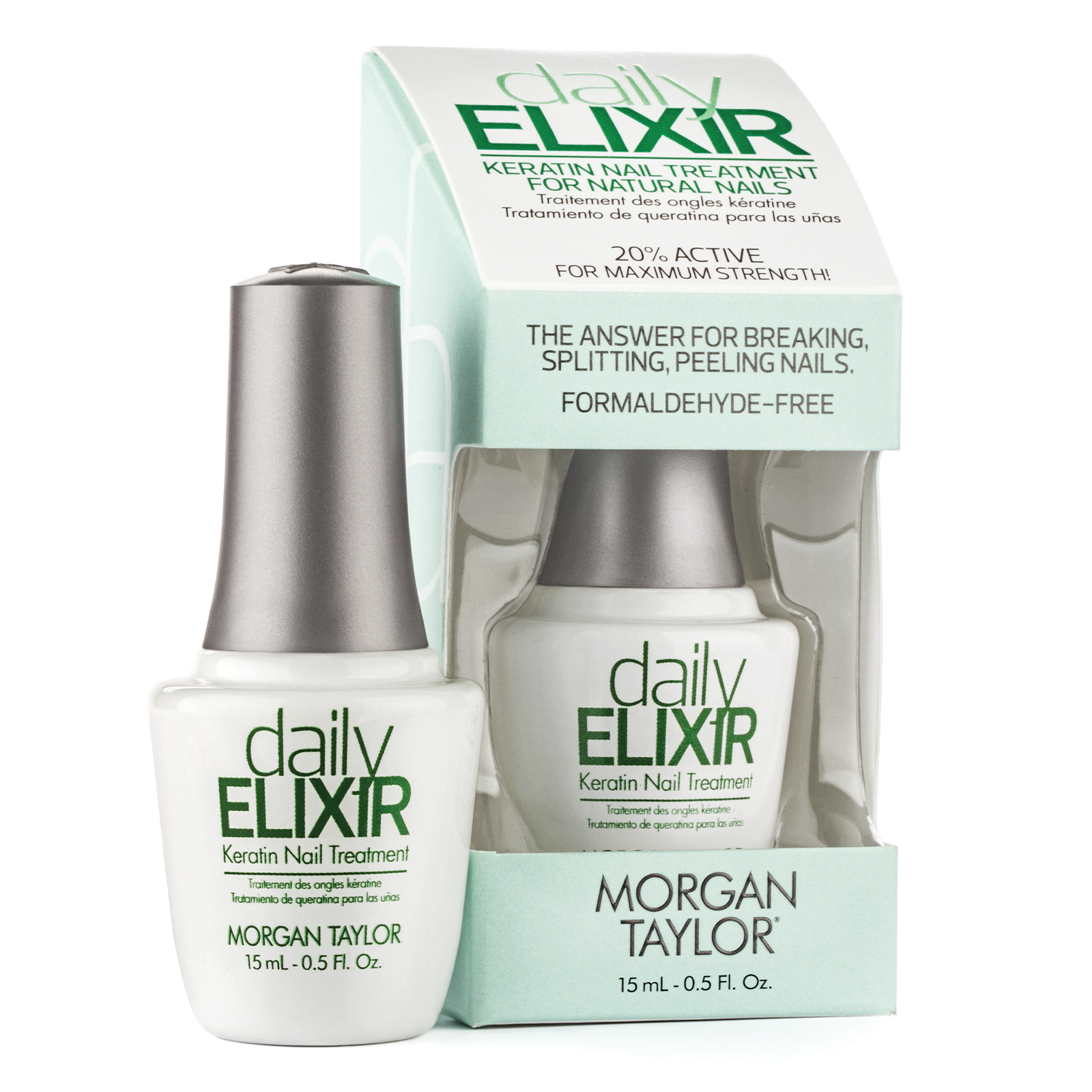 Morgan Taylor Daily Elixir Keratin Treatment .5oz – Premier Nail