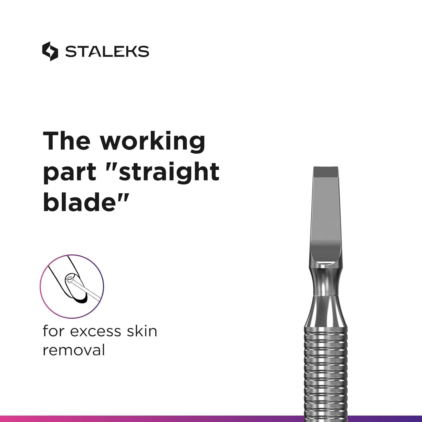 Staleks EXPERT 30-5 Professional Manicure Pusher