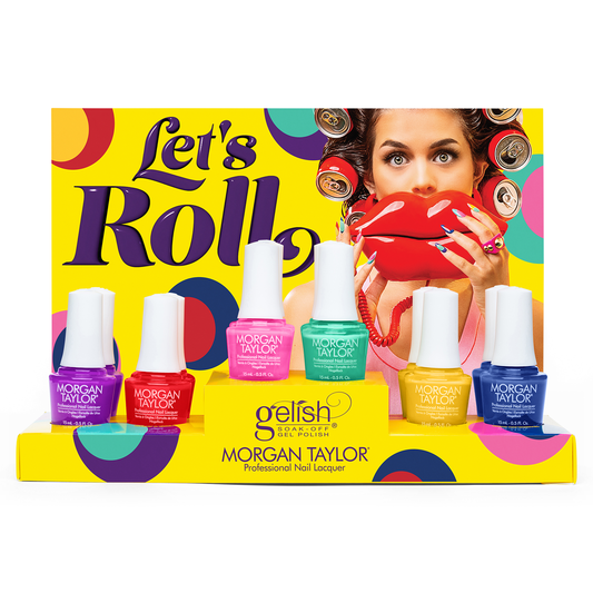 Morgan Taylor Let's Roll Collection Display 12ct