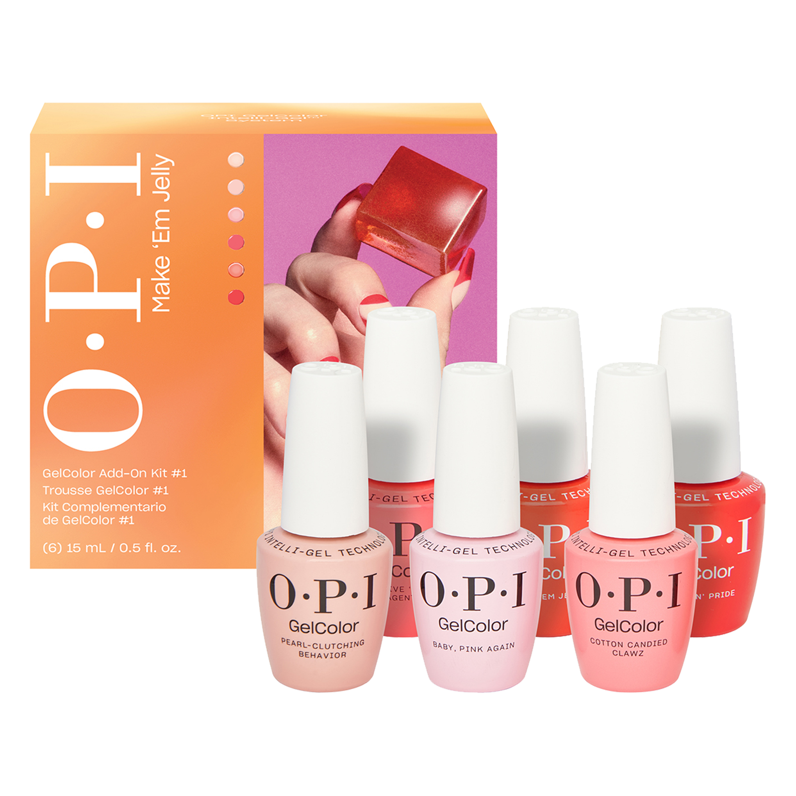 Nacollection! / onemi☆jelly OPI Make 'Em Jelly Collection GelColor Kit #1 – Premier Nail