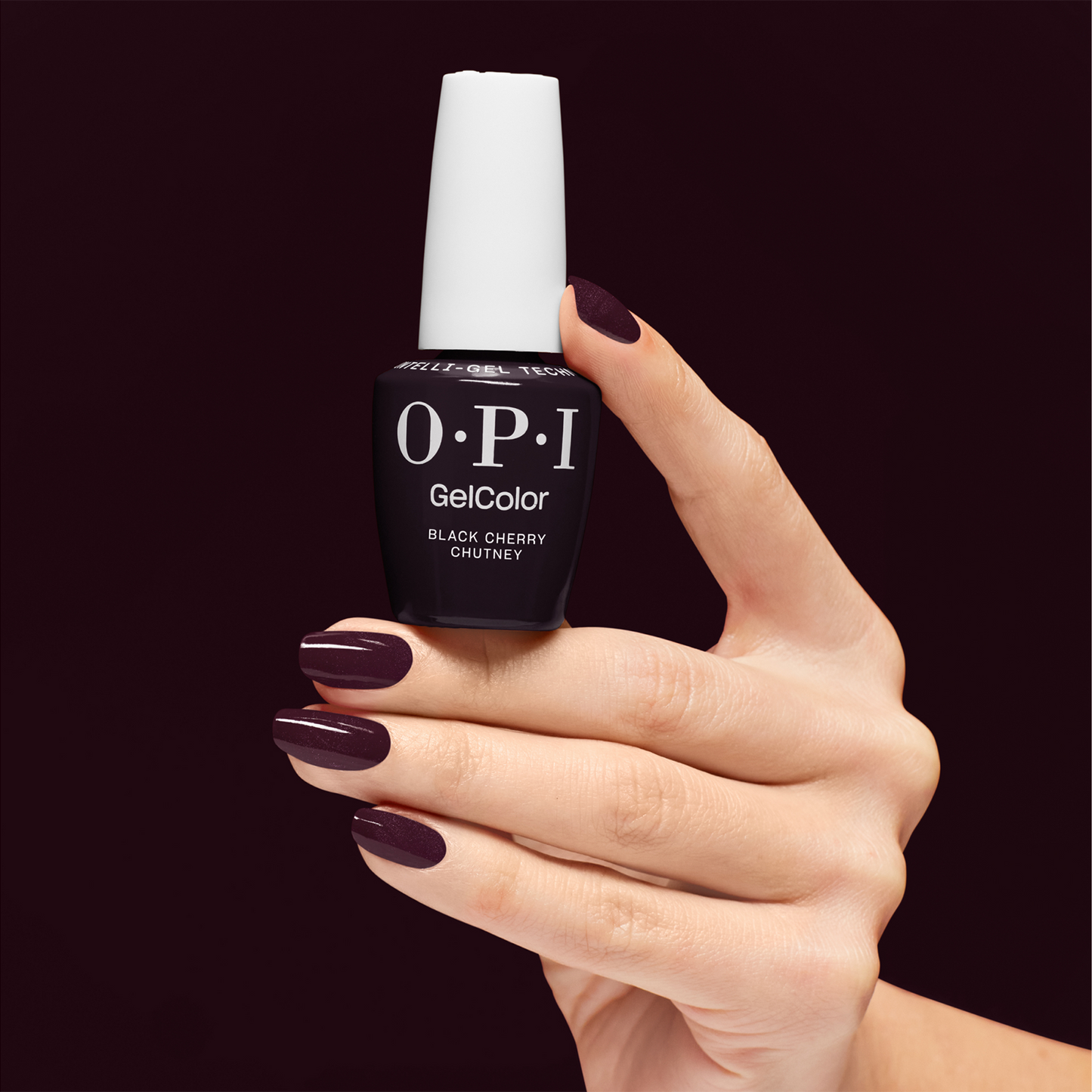 OPI GelColor | Black Cherry Chutney .5oz