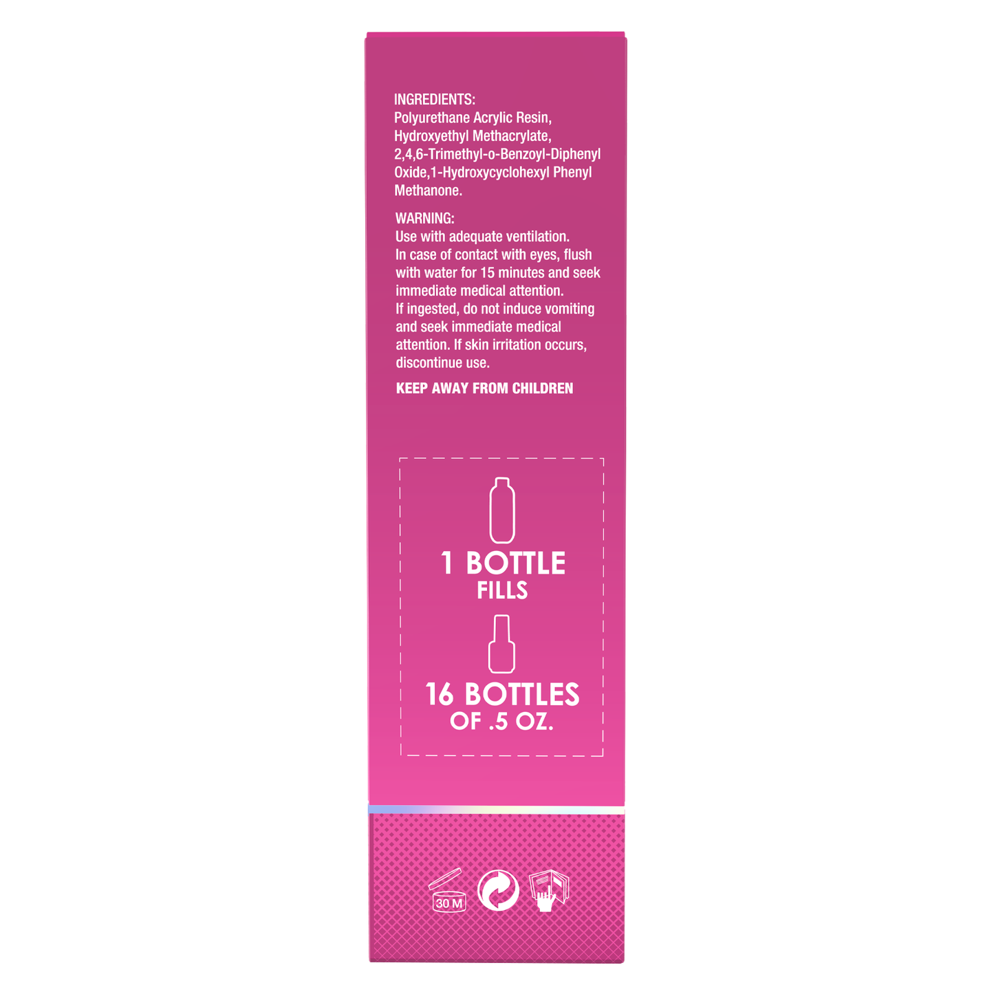 Americanails Original Gel Polish Base Coat Maximum Adhesion Refill 8oz