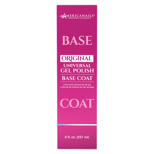 Repuesto de base de esmalte en gel original Americanails de máxima adherencia, 8 oz