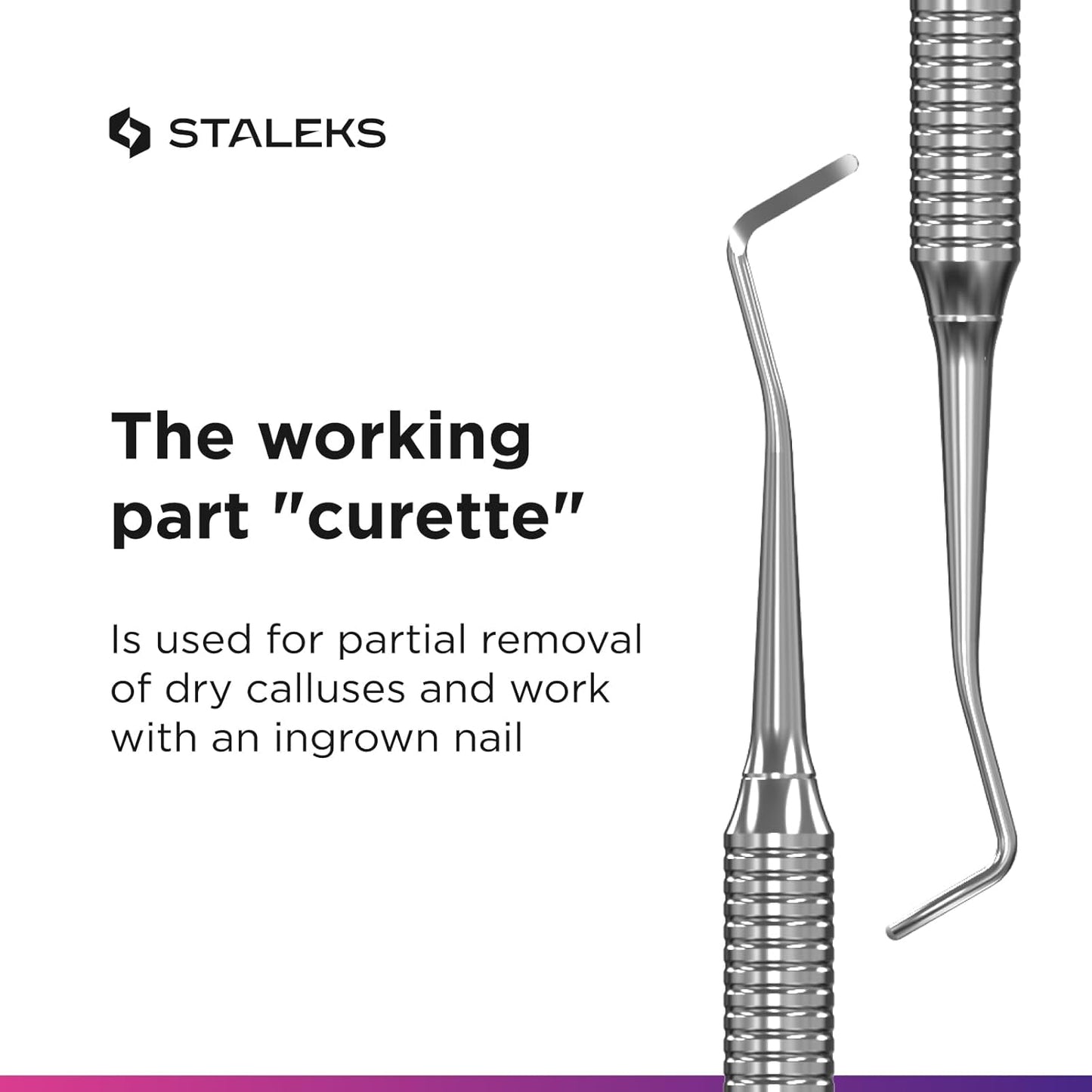 Alicate para cutículas de doble cara Body Toolz Duet
