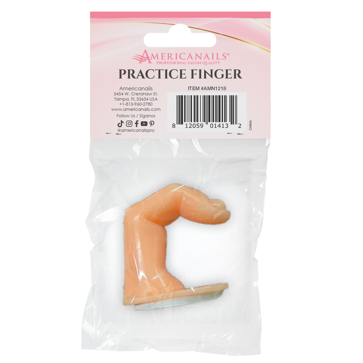 Americanails Practice Finger