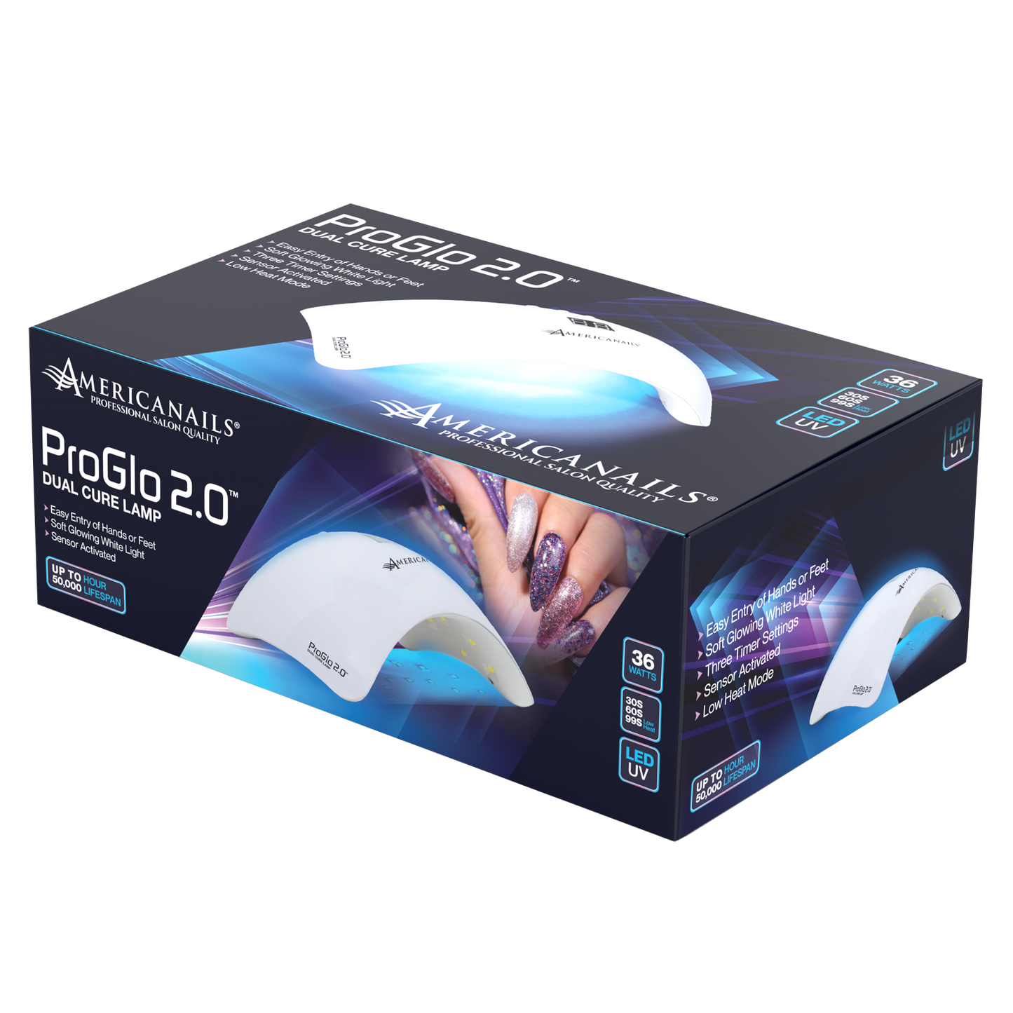 Americanails ProGlo 2.0 Dual Cure Lamp