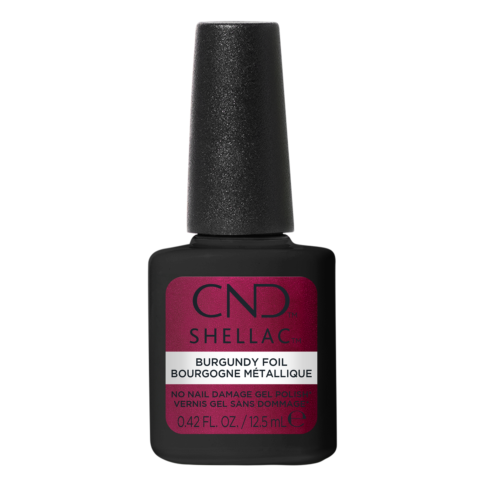 CND Shellac | Burgundy Foil .42oz – Premier Nail Source
