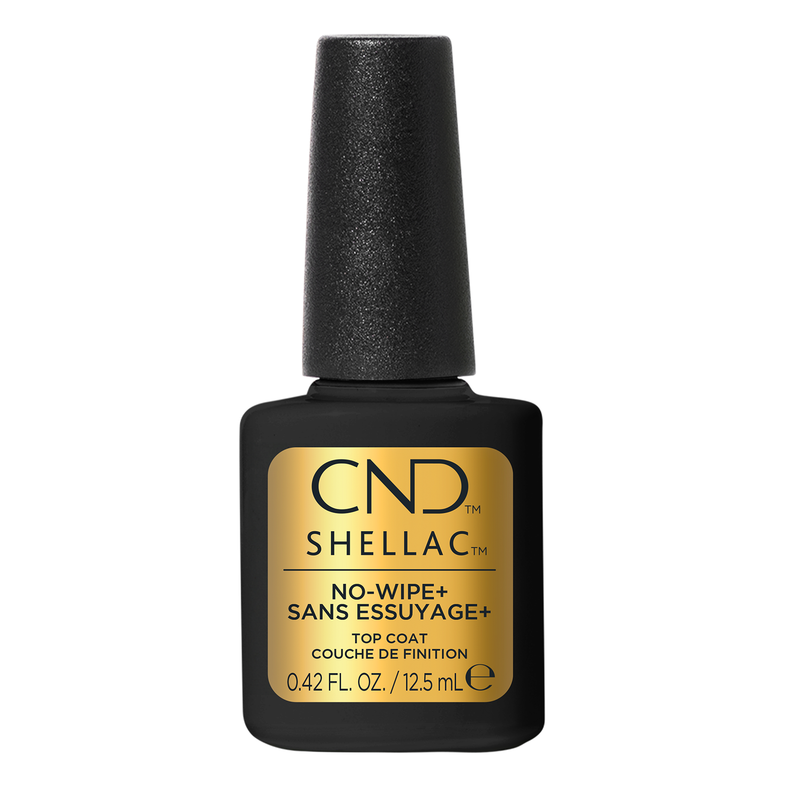 CND Shellac No-Wipe+ Top Coat .42oz – Premier Nail Source
