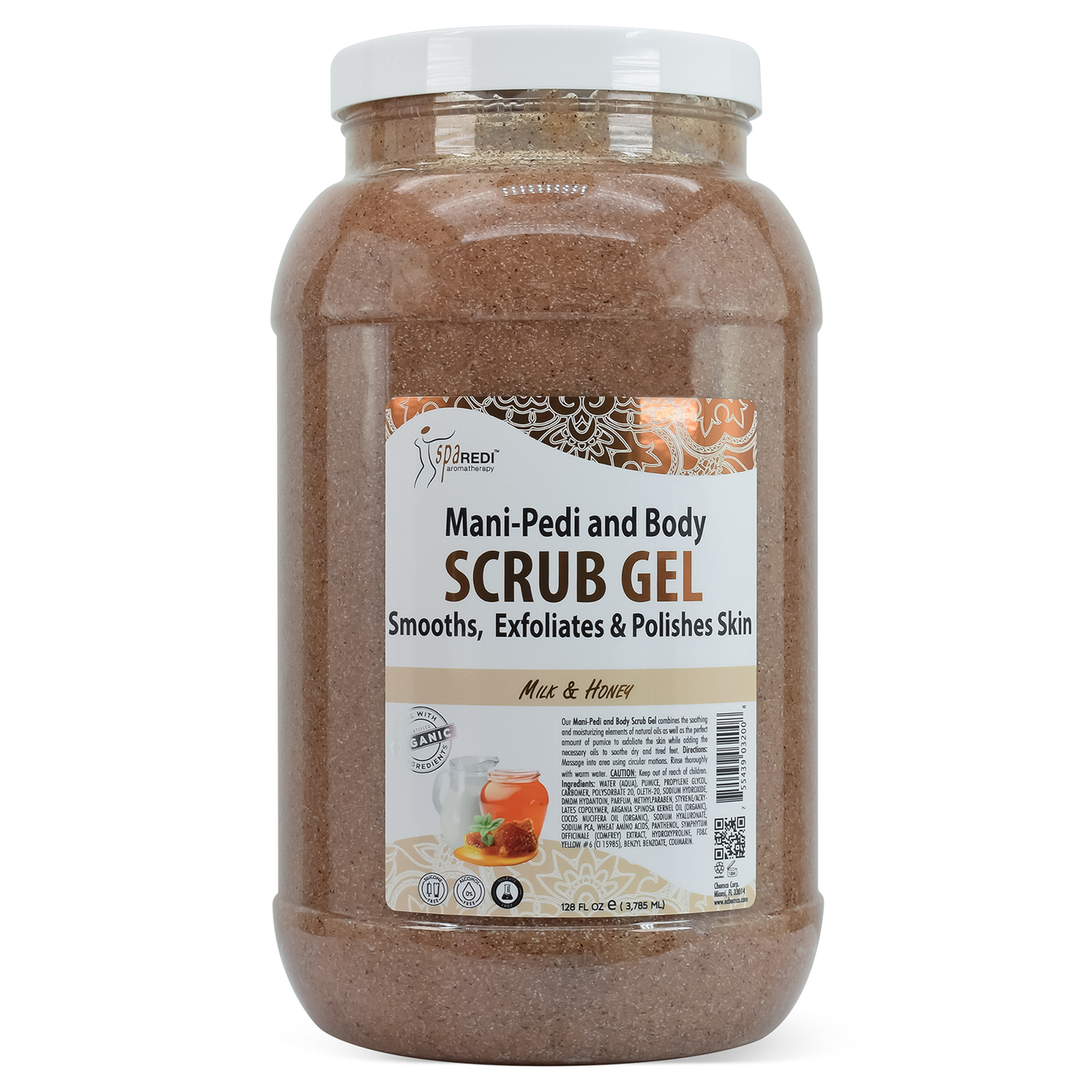Spa Redi Scrub Gel | Milk & Honey Gallon