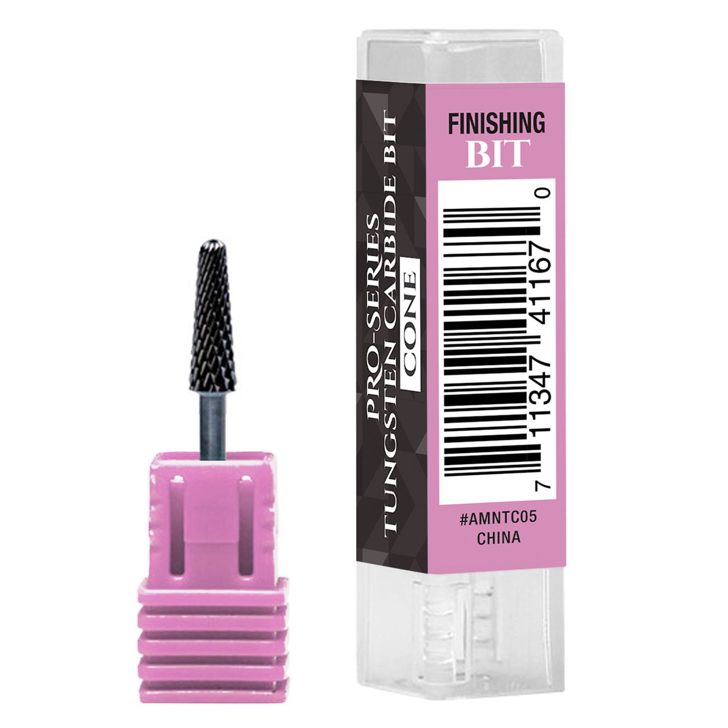 Broca de carburo de tungsteno Americanails Pro-Series | Cono