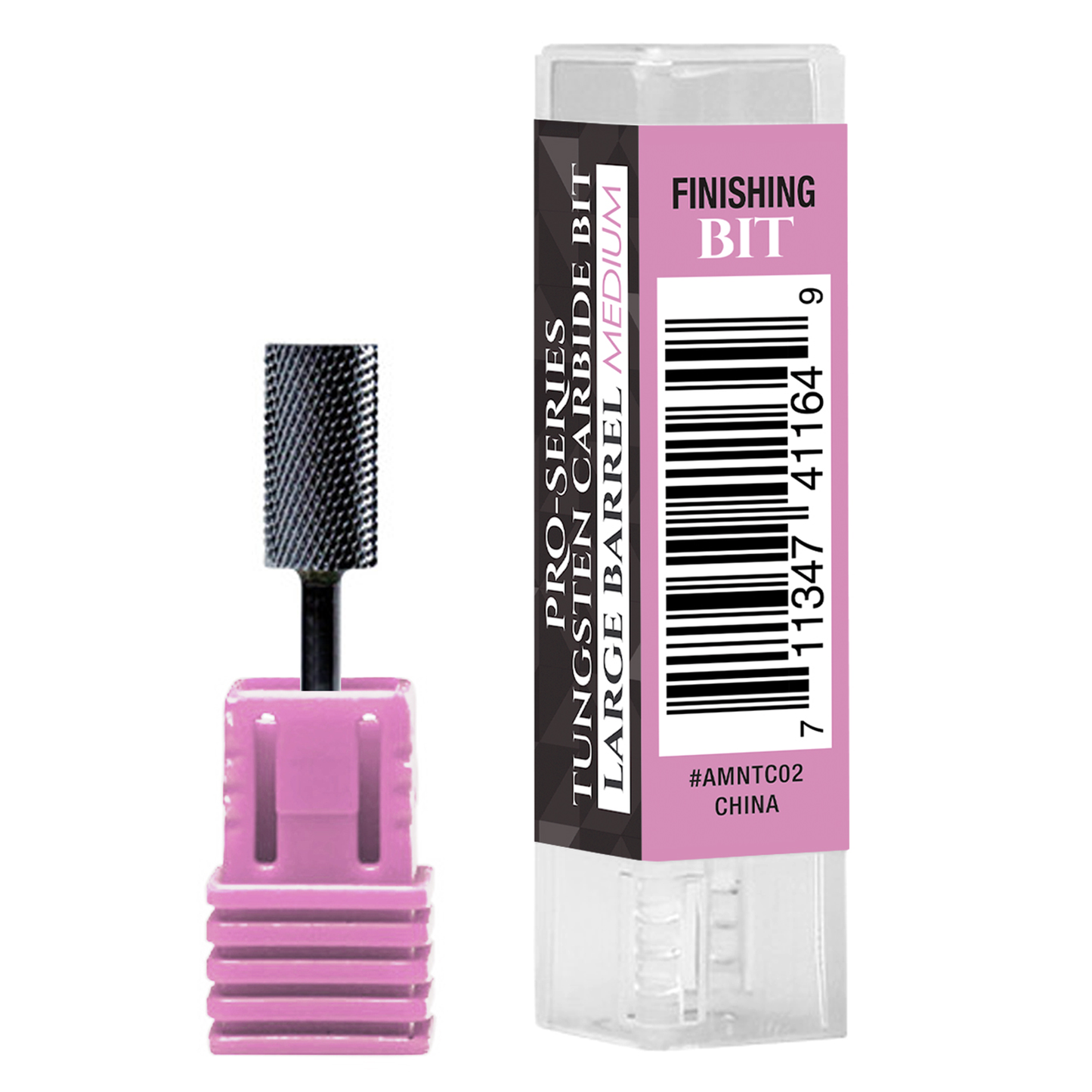 Broca de carburo de tungsteno Americanails Pro-Series | Barril grande mediano